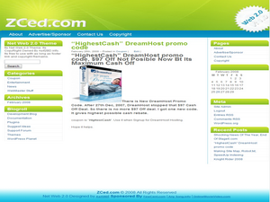 My 1st WP Theme "Net Web 2.0". Free Download. 1 Free Web 2.0 Theme